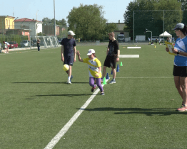 Děti v Otrokovicích oslavily sportem blížící se konec školy