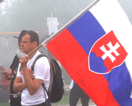 Slavnostem bratrství Čechů a Slováků nepřálo počasí
