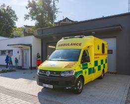Luhačovice mají novou základnu záchranářů. Sanitka dorazí k pacientům rychleji