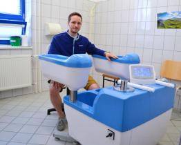 Nová hydrogalvanická lázeň pomáhá léčit různorodé zdravotní obtíže