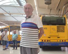 S cestujícími jsem nikdy neměl problémy, vzpomíná na práci řidiče 92letý Zdeněk Novák