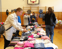 O dětský bazárek v Zarazickém centru byl velký zájem