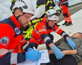 V Kunovicích spadlo letadlo plné lidí. Naštěstí šlo jen o cvičení