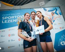 Zlínští lezci získali na Mistrovství ČR v boulderingu tři cenné kovy