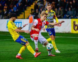 Ševci nezvládli se Slavií závěr, doma prohráli 0:4 a v poháru končí 