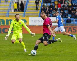 Ševci přišli o výhru s Baníkem, v závěru byly na ploše dva míče 