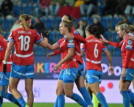 České fotbalistky porazily v Uherském Hradišti Rakousko. Byl to životní zážitek, říká trenérka Klimková