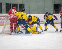 Berani smazali tříbrankové manko, mají bod. Vsetín porazil Pardubice B