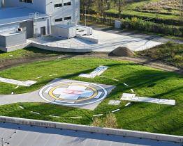 Uherskohradišťská nemocnice má nový heliport