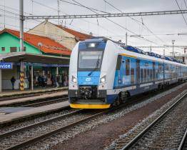 Elektrické vlaky RegioPanter mají za sebou ve Zlínském kraji první rok provozu