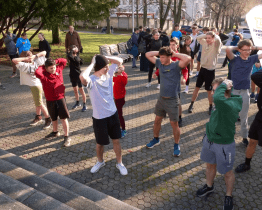 Studentky a studenti běželi na podporu mužského zdraví 