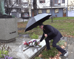 Vedení Hodonína si připomnělo dvě výročí