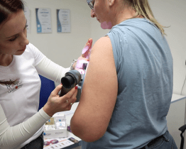 Už potřetí se v hodonínské nemocnici konala preventivní kontrola znamének