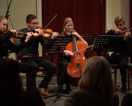 ZUŠ představila celý hudební obor na vánočním koncertu