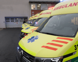 Záchranářům ve Zlínském kraji slouží pět nových sanitek