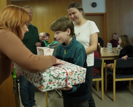 Jonáškova kometa přinesla dárky nemocným dětem