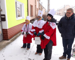Koledníkům v Ostrožské Nové Vsi nevadil sníh ani mráz