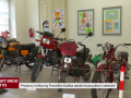 Prostory knihovny Františka Kožíka zdobí motocykloví veteráni