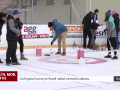 Curlingový turnaj ve Veselí nabízí nevšední zábavu