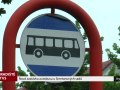 Nová zastávka autobusu u Smetanových sadů