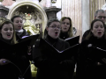 Český filharmonický sbor přednesl ve Veselí vánoční písně