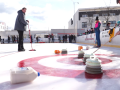 Kluziště hostilo curlingový turnaj
