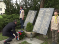 Na hřbitově uctili památku padlých hrdinů