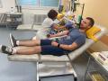 Na Světový den dárců krve přišlo do krajské nemocnice darovat nejvzácnější tekutinu 40 lidí