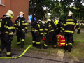 Třídenní cvičení hasičů simulovalo požár výškového domu