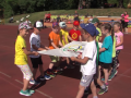 Děti ze školek závodily pod olympijskými kruhy