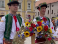 Zemědělci oslavili v Kroměříži dožínky. Městem prošly stovky krojovaných 