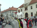 Oslavy poctil návštěvou český král