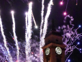 Novoroční ohňostroj mohly na brodském náměstí sledovat i děti