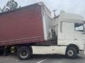 Kamion dopoledne zablokoval objízdnou trasu na Kudlově
