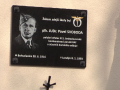 Pamětní deska připomíná hrdinu 2. světové války Pavla Svobodu