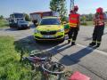 Záchranáře v úterý zaměstnaly dvě vážnější nehody cyklistů