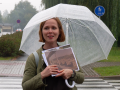 Procházka na Den architektury v Otrokovicích se konala i v dešti