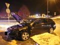 V Luhačovicích havarovalo vozidlo, které údajně nikdo neřídil