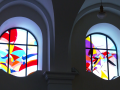 Představení vitráží v brodském kostele doprovodila hudba Jiřího Pospíchala