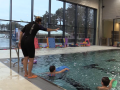 V Aqua v parku se děti zdokonalují v plavání