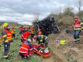 Tragédie na Kroměřížsku: řidič osobního vozidla nepřežil srážku s kamionem