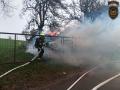 Sobota pohledem hasičů: na Zlínsku hořelo osobní auto a hromada dřeva
