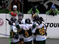 Hokejbaloví starší žáci porazili doma HBK Medokýš Martin 7:3