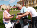 Bazar knih v Uherském Hradišti nabídl beletrii na léto, ale i noty