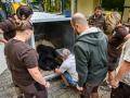 Medvěd Disambar ze zlínské zoo se vydal do Skotska. Přeprava ve speciálním vozidle trvala dva dny