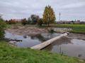 Povodí Moravy opravuje splav na Dřevnici, který poničily loňské povodně