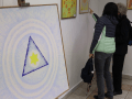 V Radniční galerii vystavuje zrakově postižená Zlata Zumrová