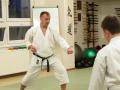 Trenér tradičního karate Radek Kleibl